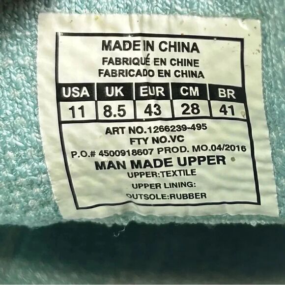 Under Armour Speedform Slingshot Aqua Blue Running Walking Shoes Womens Size 11 - Picture 9 of 10